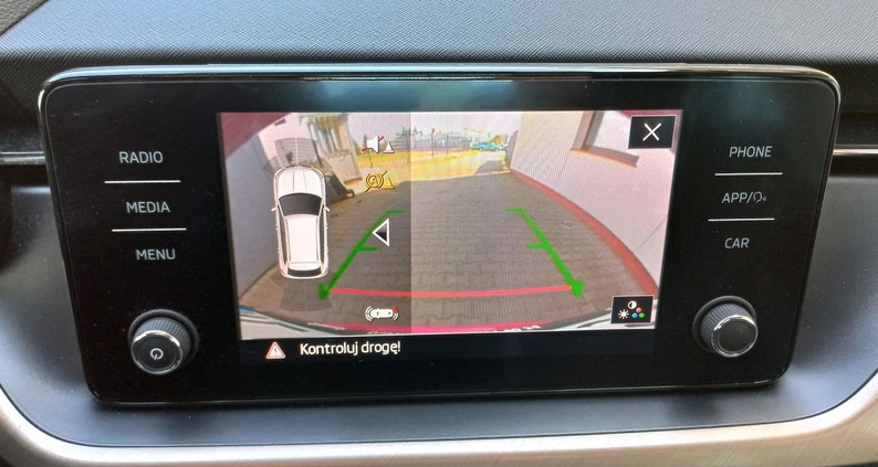 Skoda Kamiq cena 103900 przebieg: 51753, rok produkcji 2021 z Poniatowa małe 562